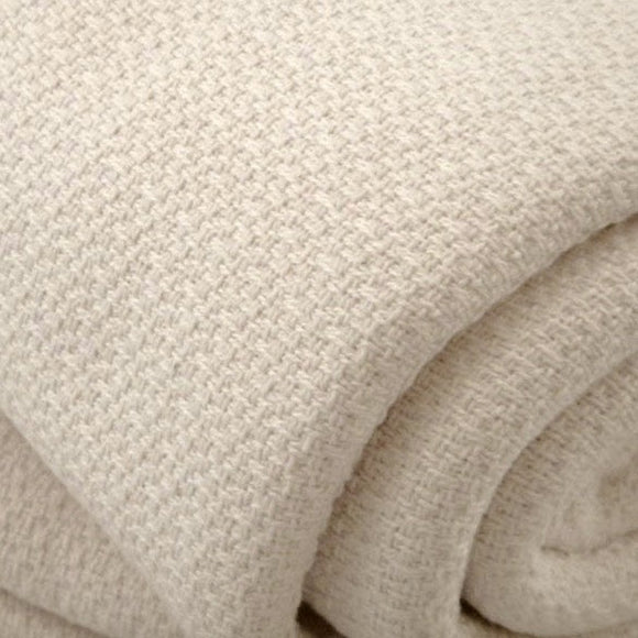 OVERSTOCK: Stratton Organic Crepe Weave Blanket