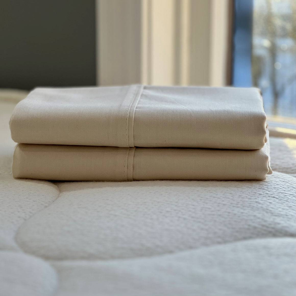 Barrington Organic Sateen Pillowcase Set