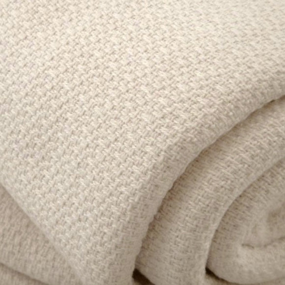 Stratton Organic Crepe Weave Blanket